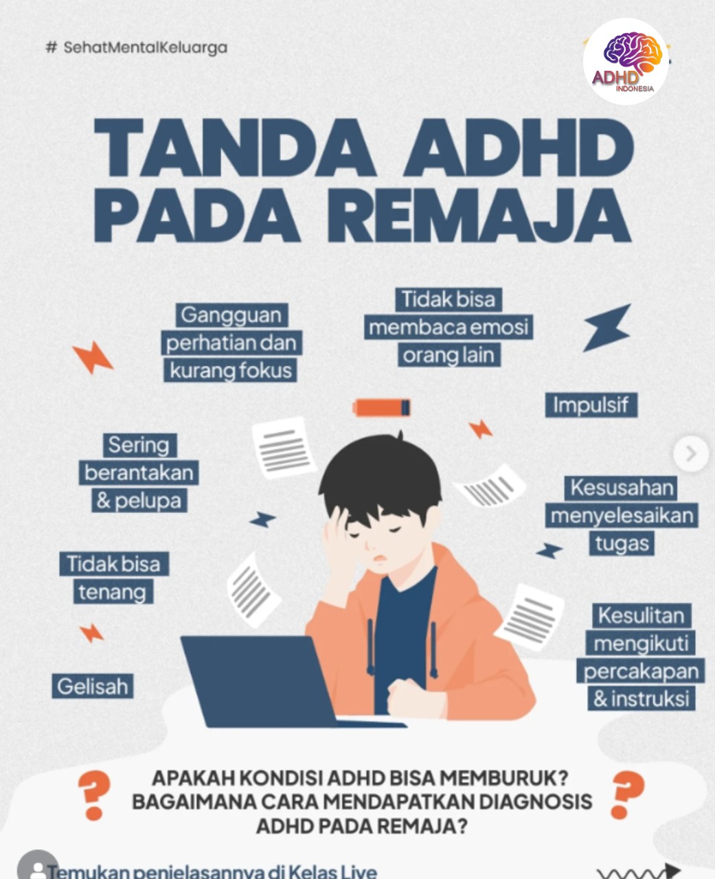 Screening ADHD Non-Diagnostik: Edukasi Awal bagi Orang Tua di Kabupaten Paniai