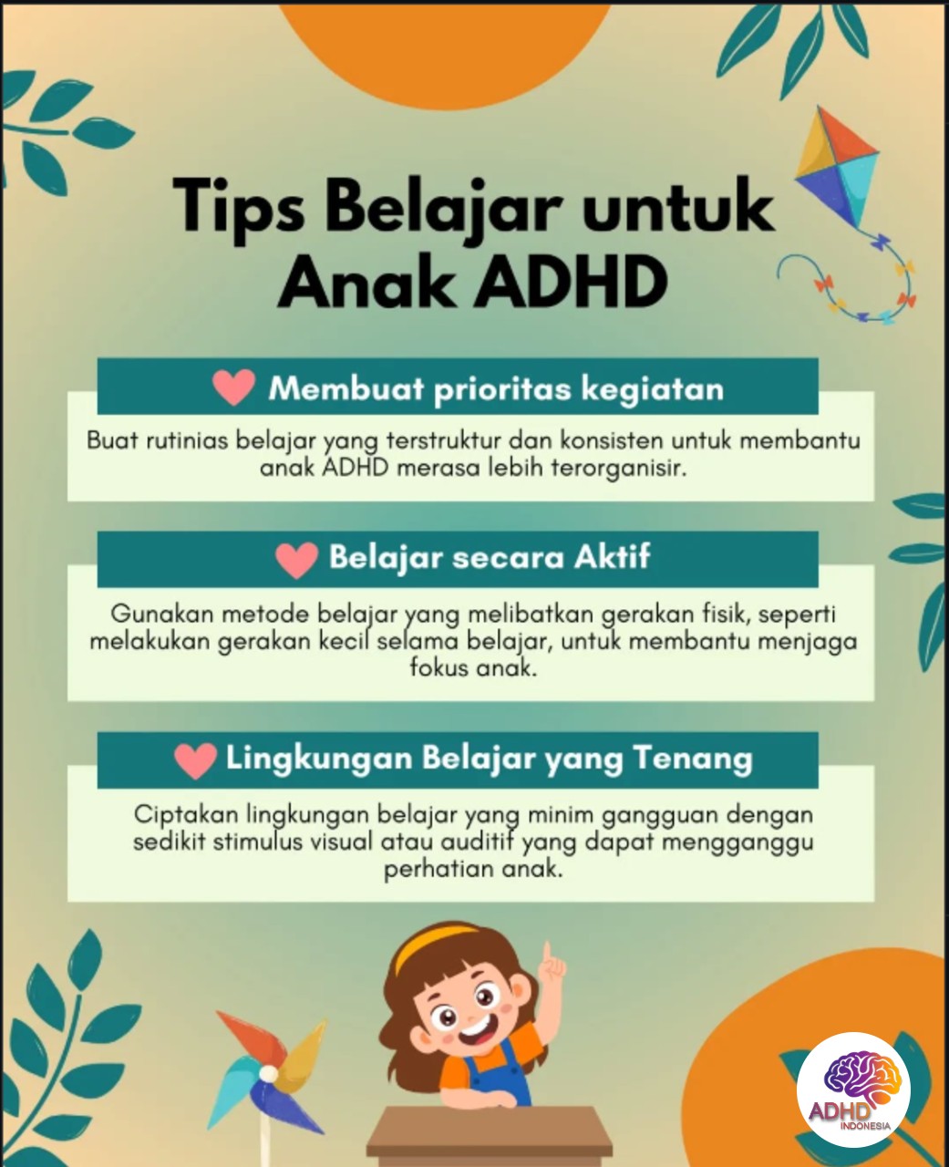 Strategi Belajar yang Cocok untuk Anak ADHD di Kabupaten Paniai